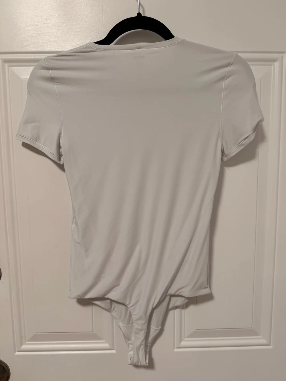 White Smoothez by Aerie Short-Sleeve Bodysuit - Picture 2 of 2